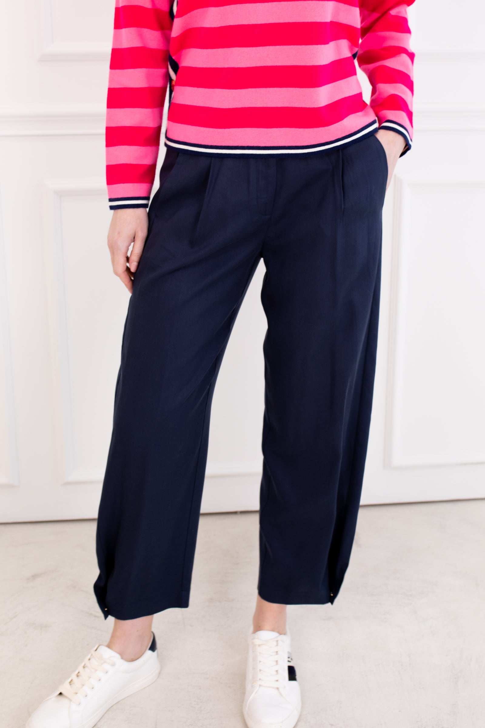 Ashley Turn Up Trousers