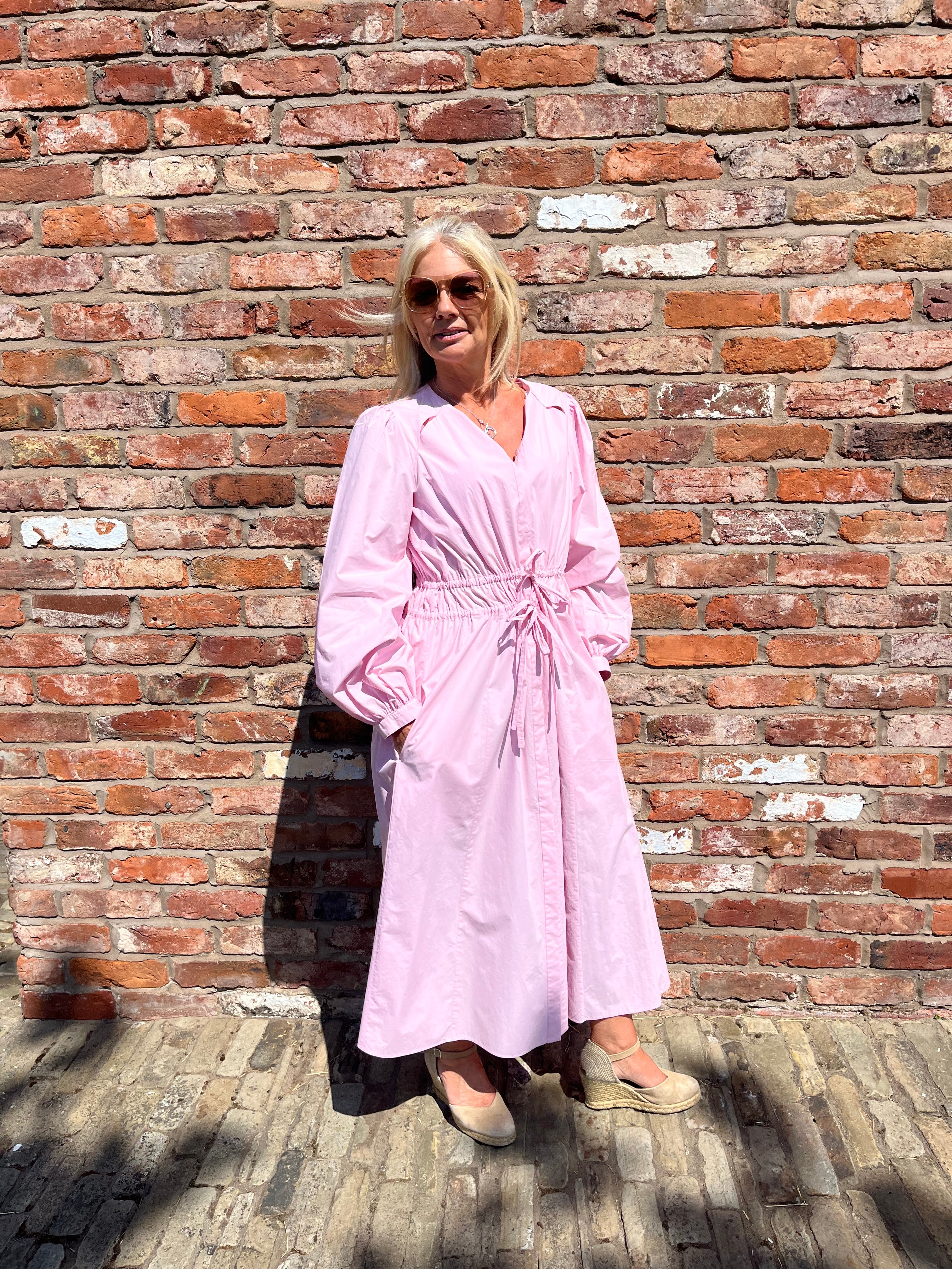 Pink Cotton Coolness Dress – Abi Fisher