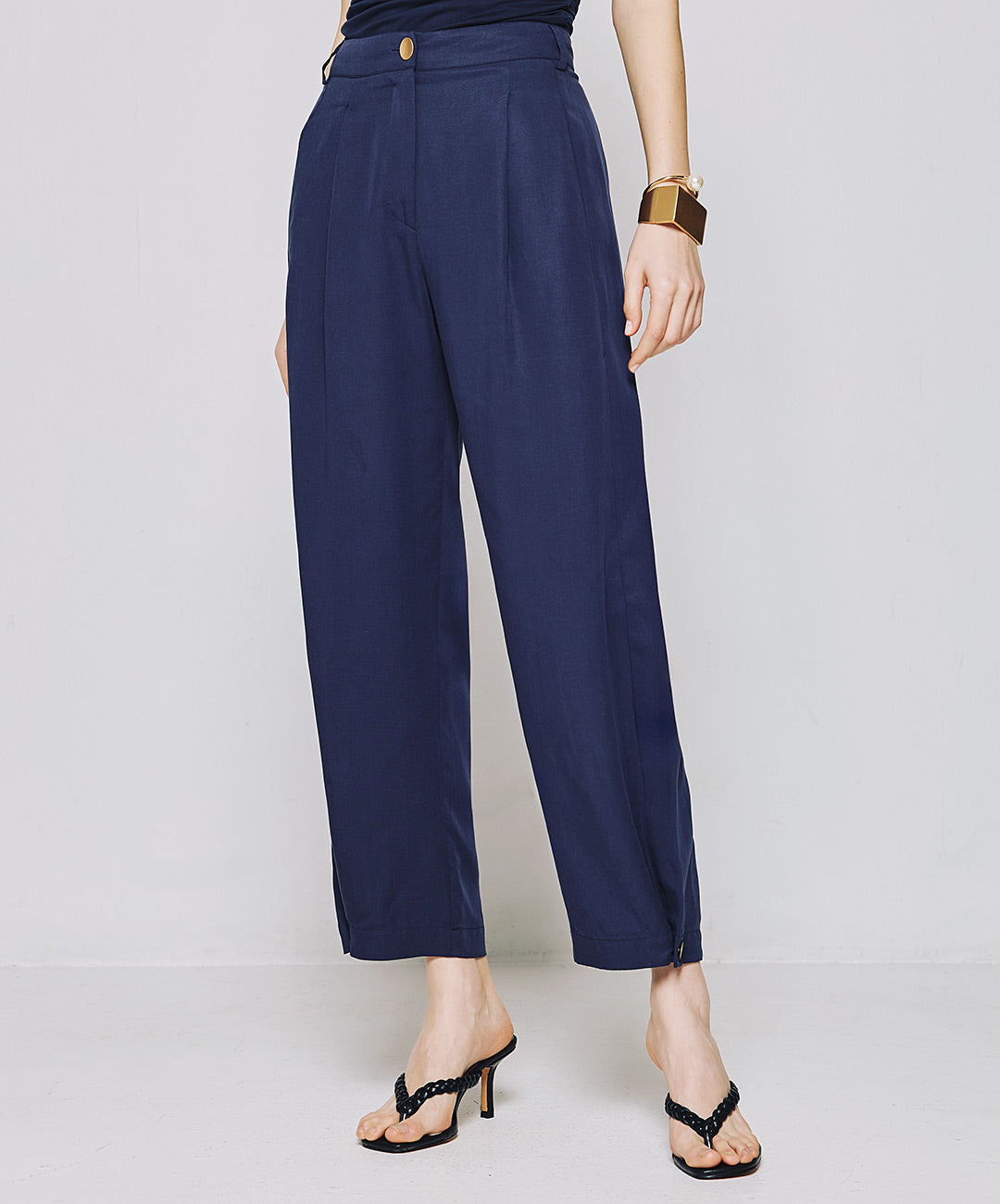 Ashley Turn Up Trousers