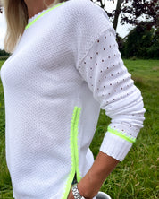 Tyler White Knit