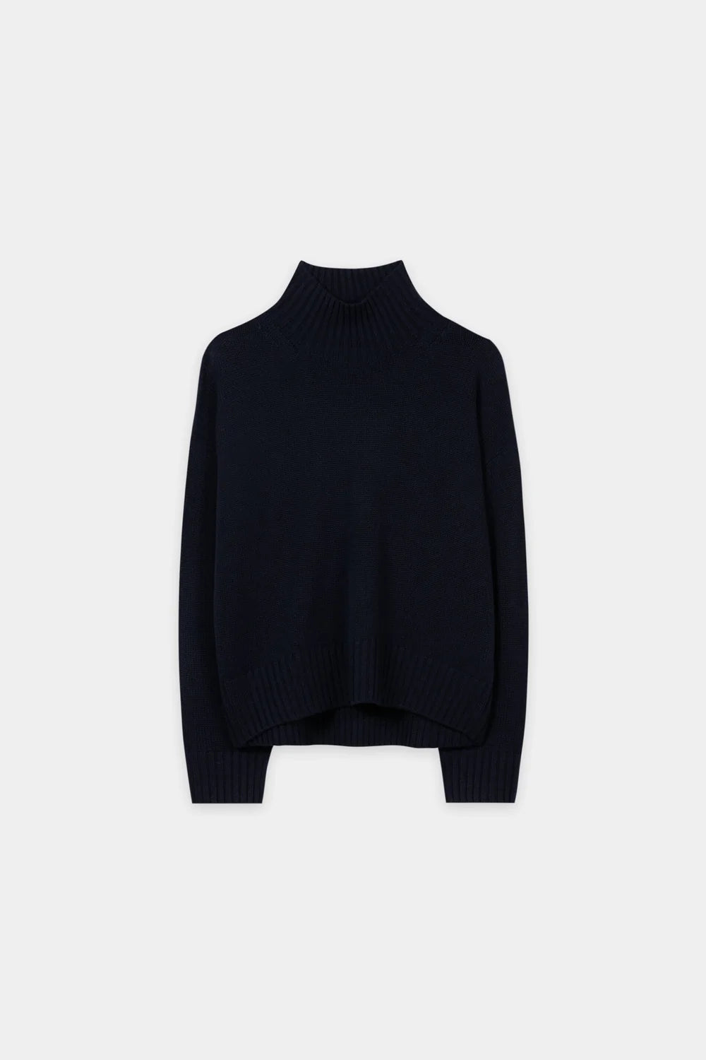 Luisa Cerano Crown Navy Turtleneck