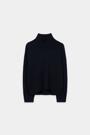 Luisa Cerano Crown Navy Turtleneck