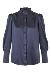 Navy Edge Blouse