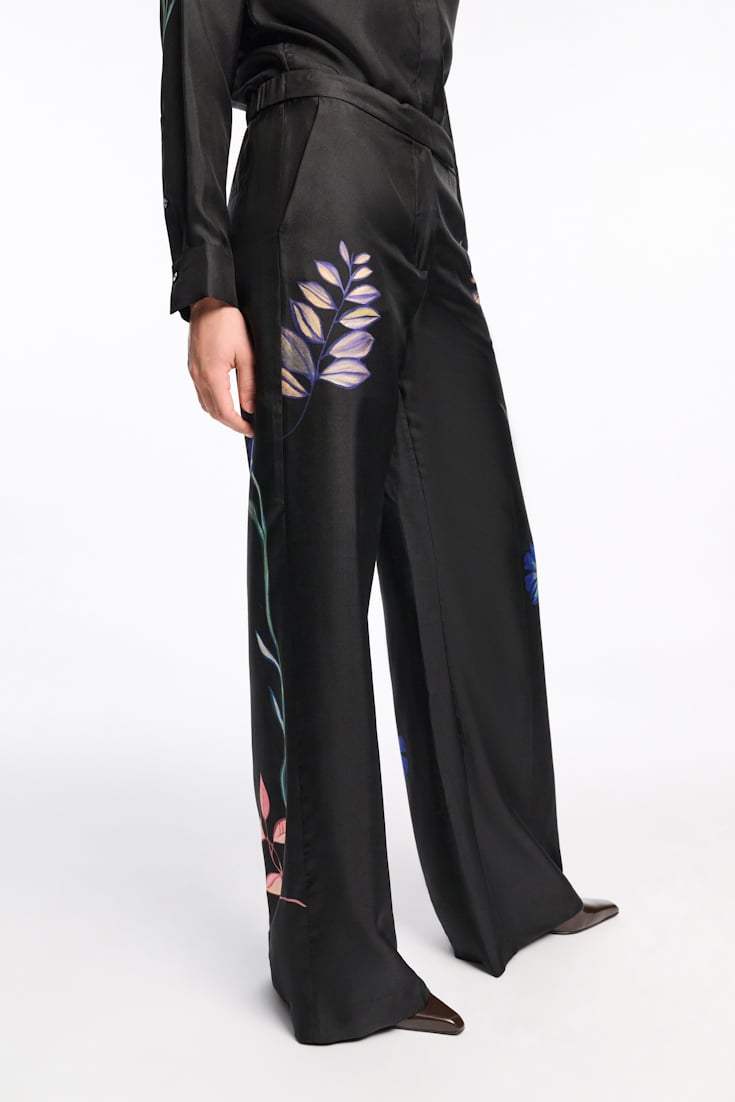 Sanders Silk Pants