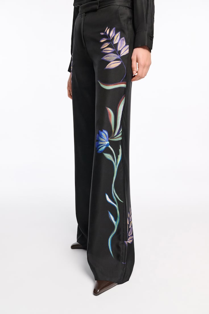 Sanders Silk Pants