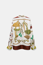 Sandown Blouse Brown
