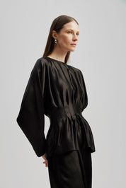 Mila Pleated Blouse