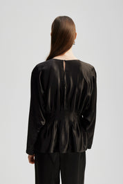 Mila Pleated Blouse