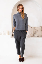 Aston Grey Trousers