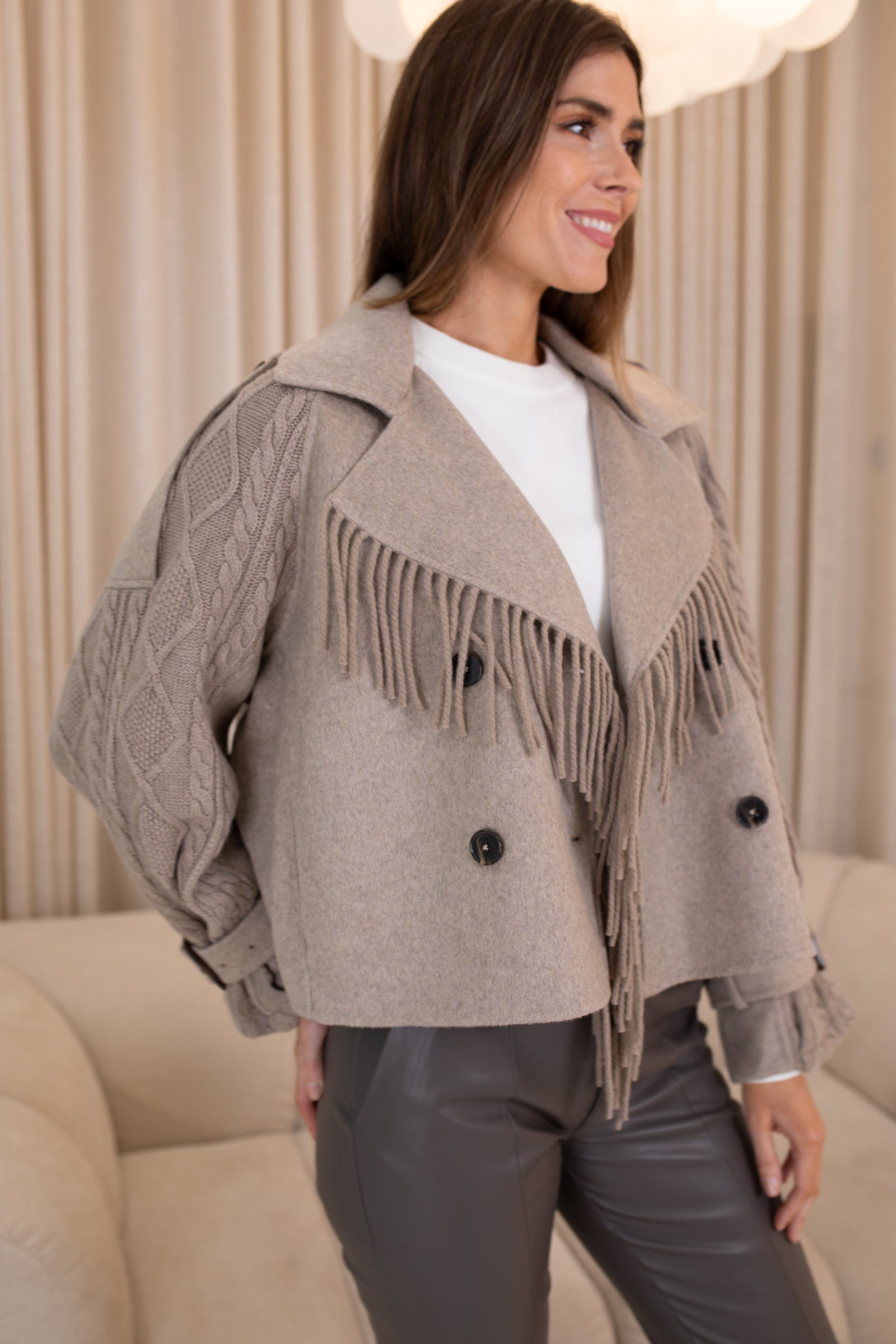 Nerja Fringe Jacket