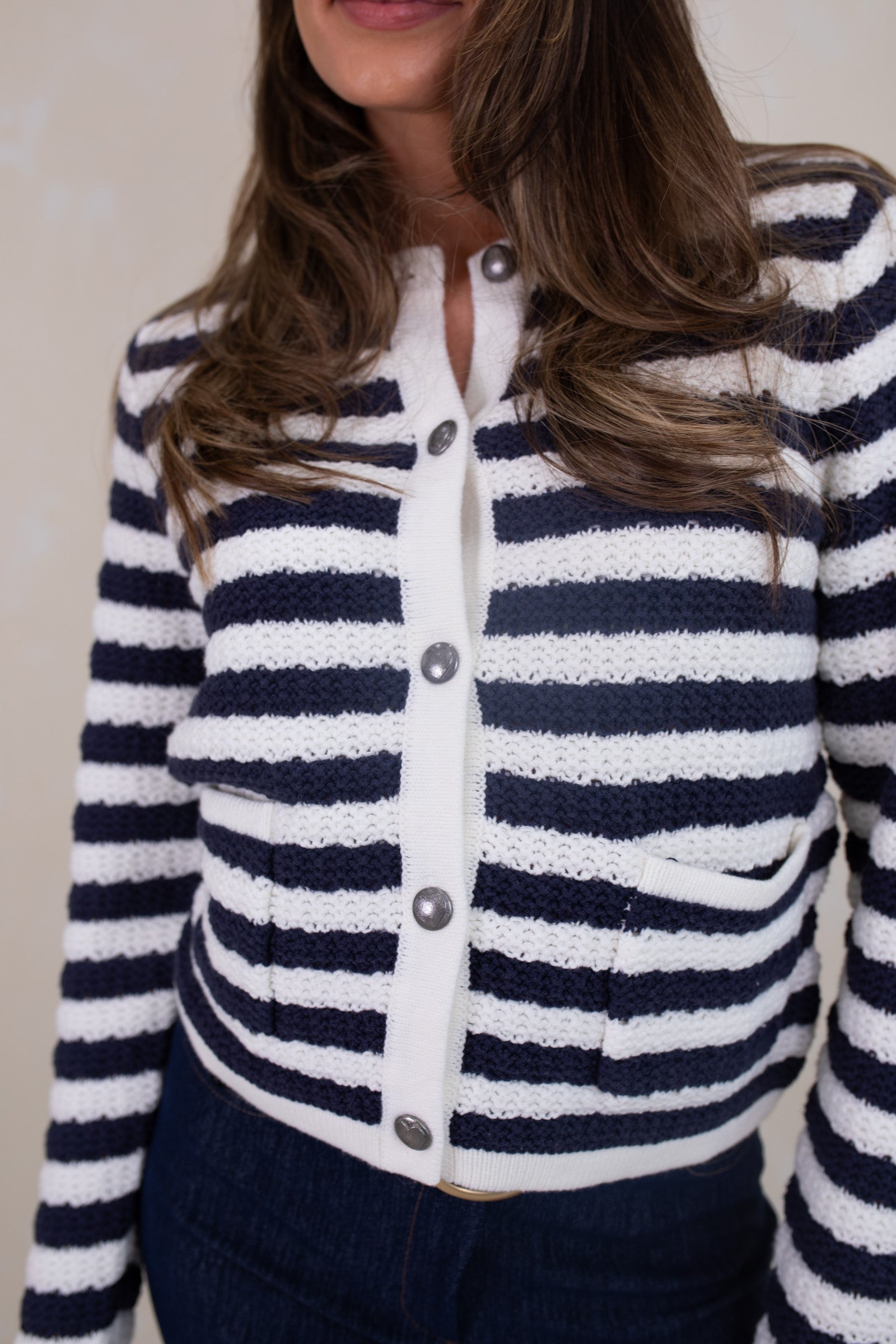 Bryony Stripe Cardigan