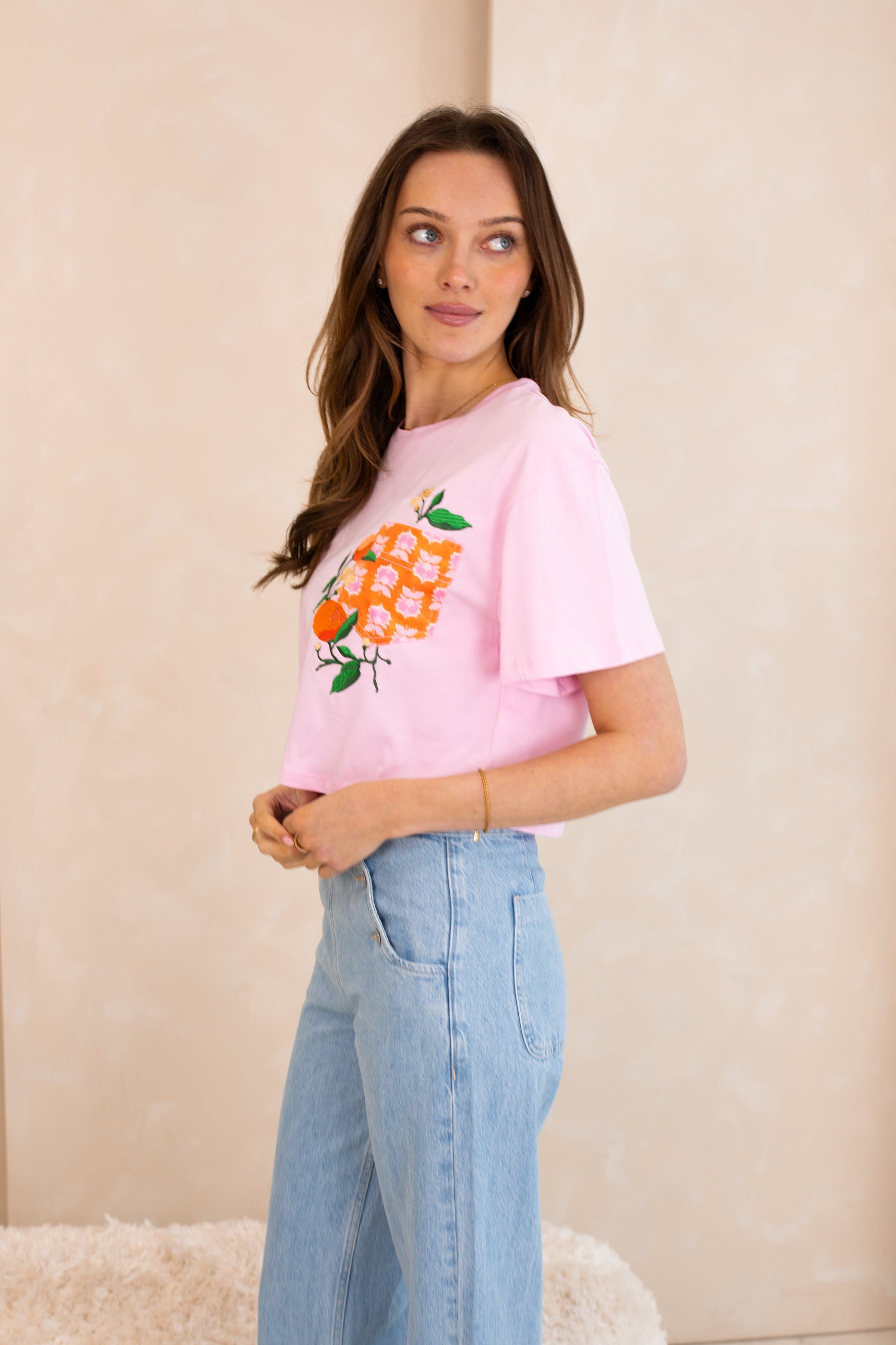 Ingrid T Shirt Pink