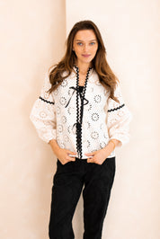 Lyric Tie Front Blouse