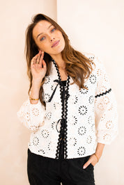 Lyric Tie Front Blouse