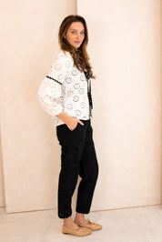 Lyric Tie Front Blouse