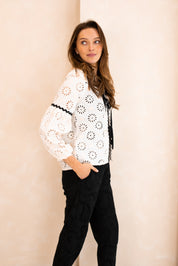 Lyric Tie Front Blouse