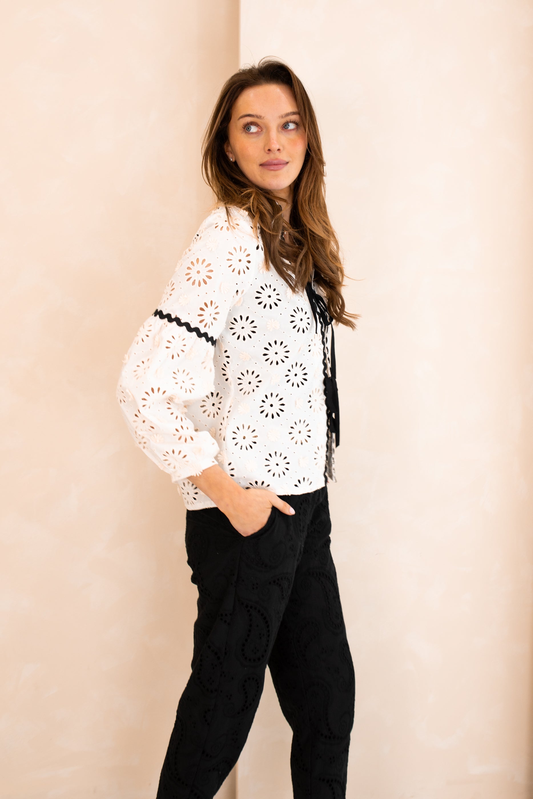 Lyric Tie Front Blouse