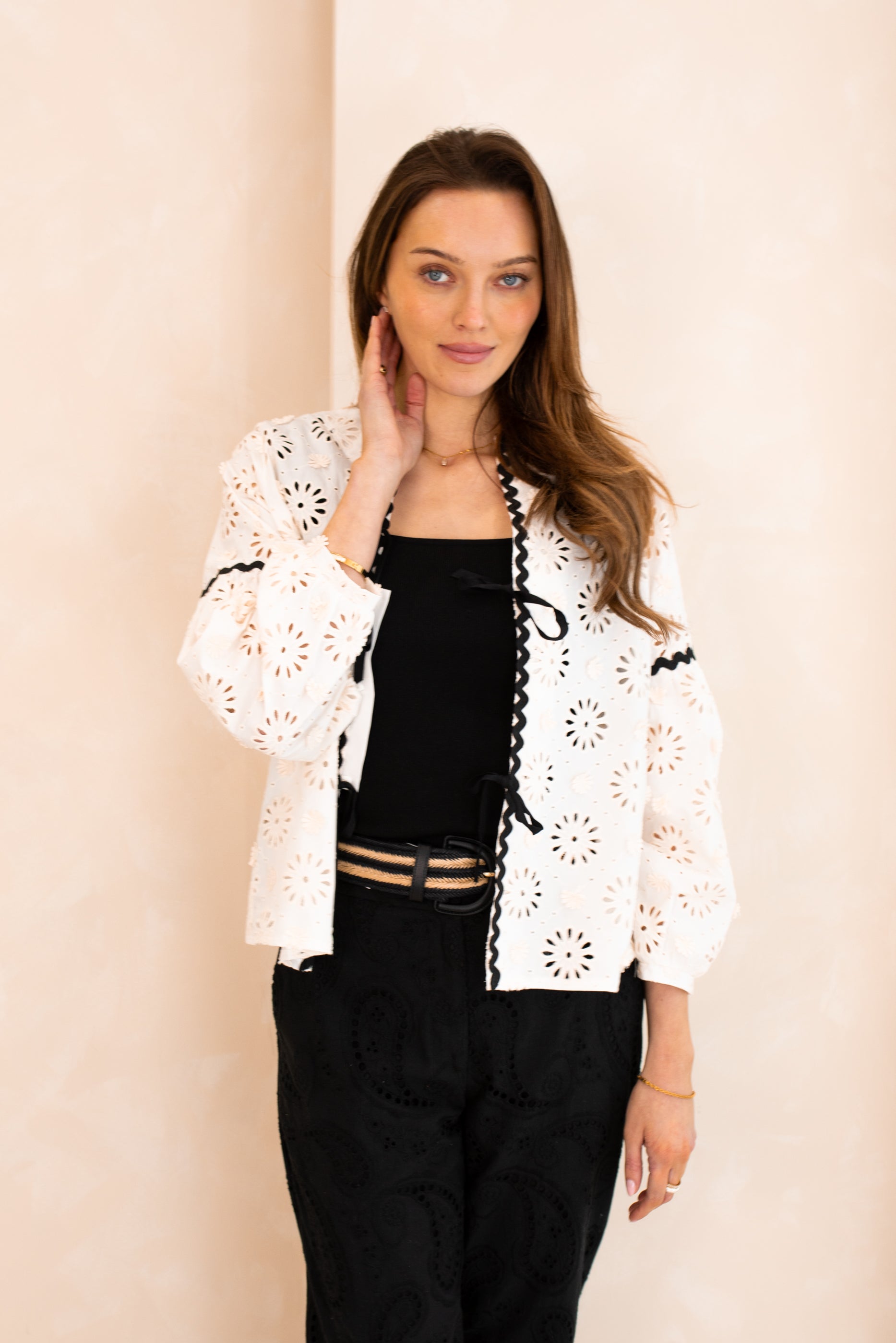 Lyric Tie Front Blouse