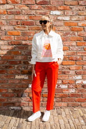 Wren Red Trousers