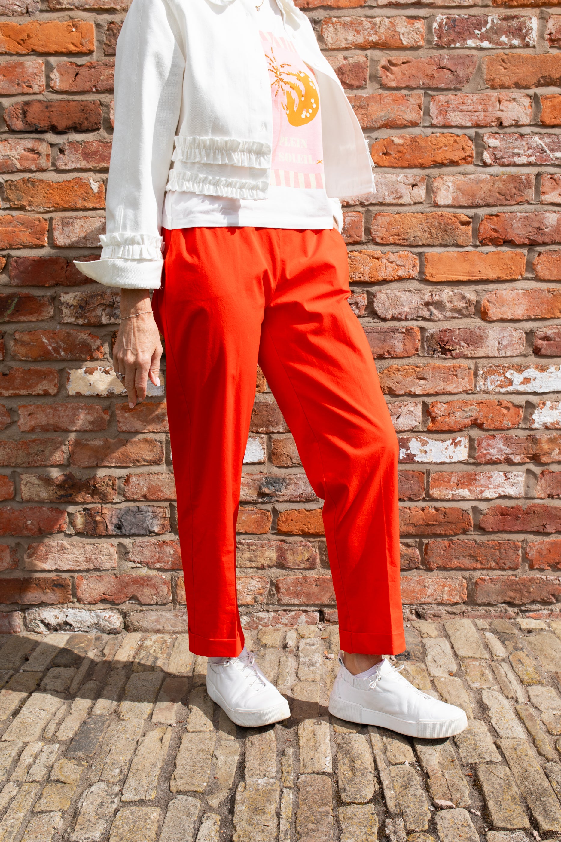 Wren Red Trousers