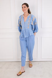 Arya Blue Pants