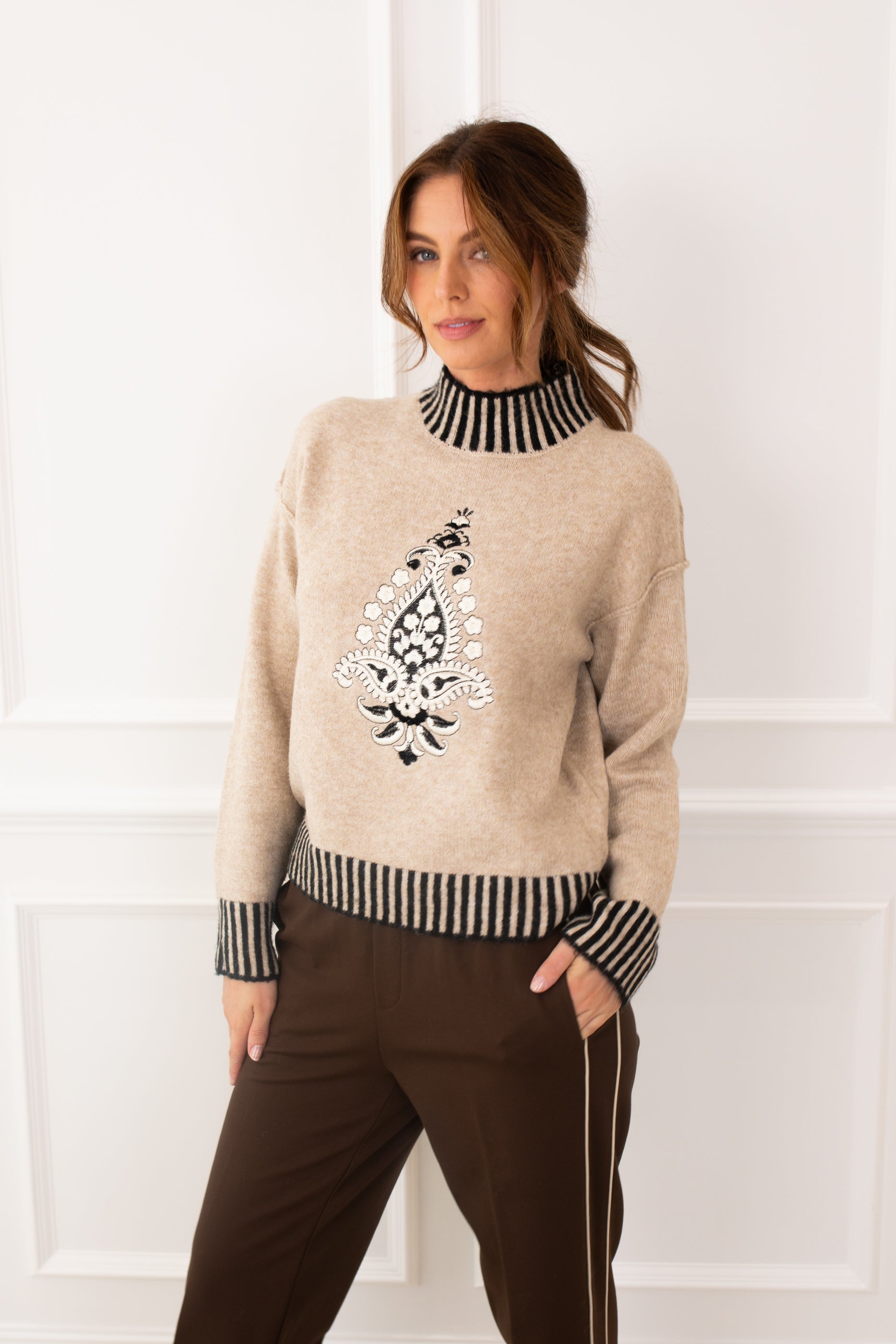Newton Sand Sweater