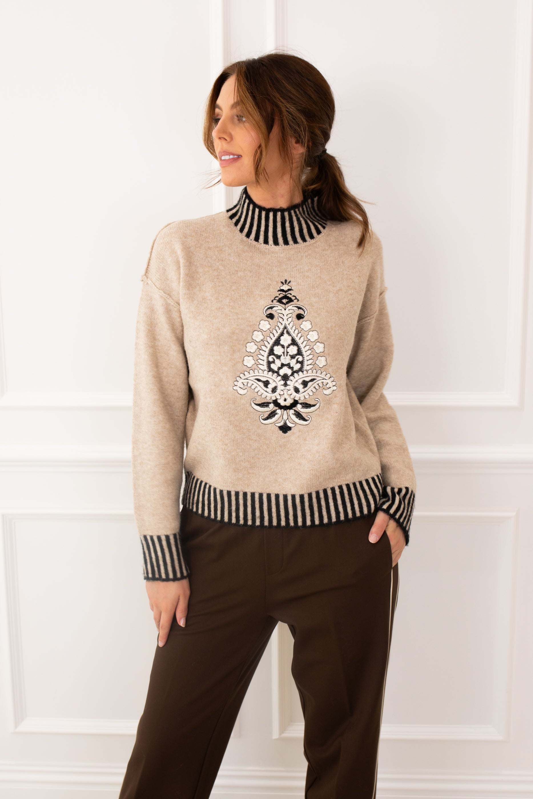 Newton Sand Sweater