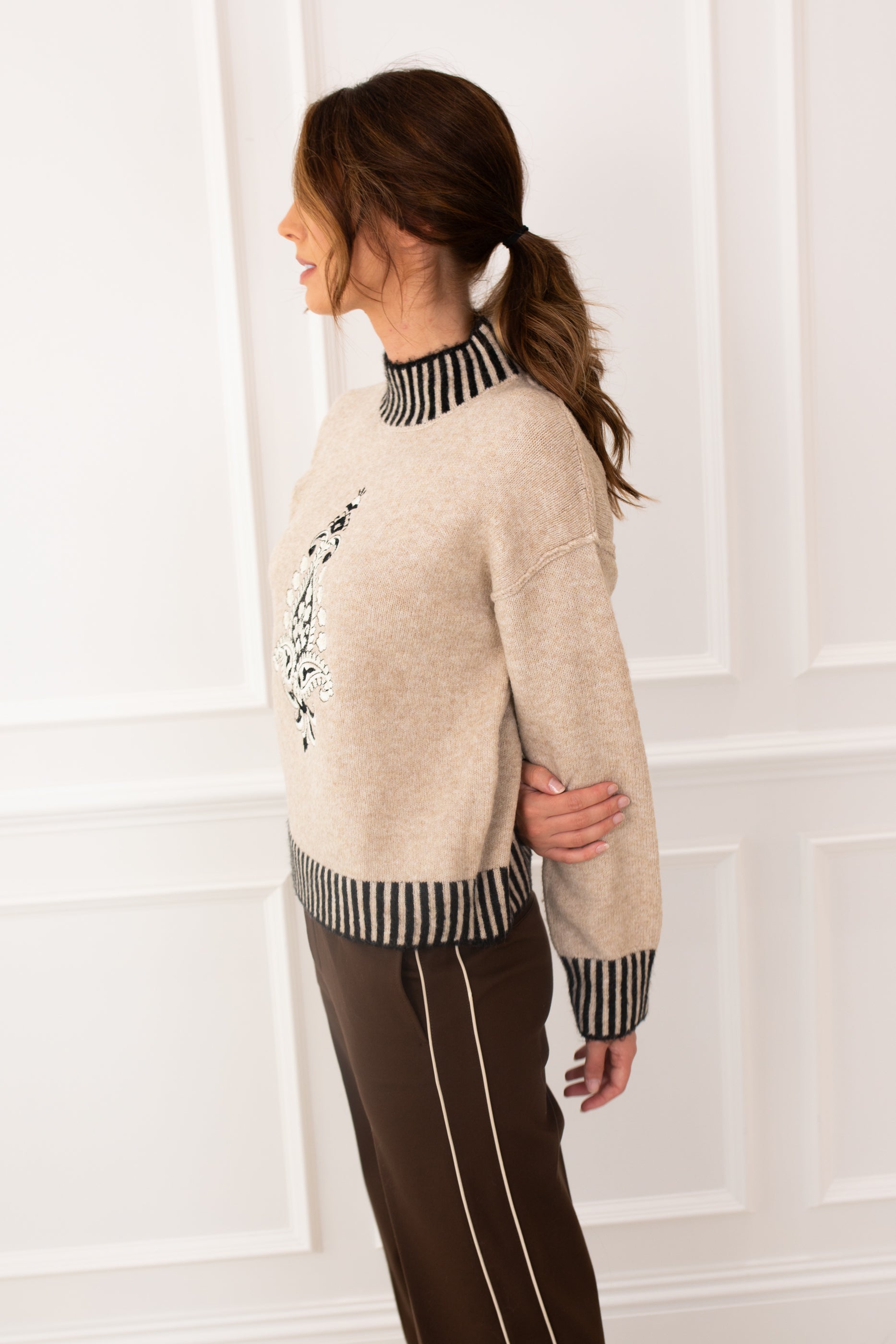 Newton Sand Sweater