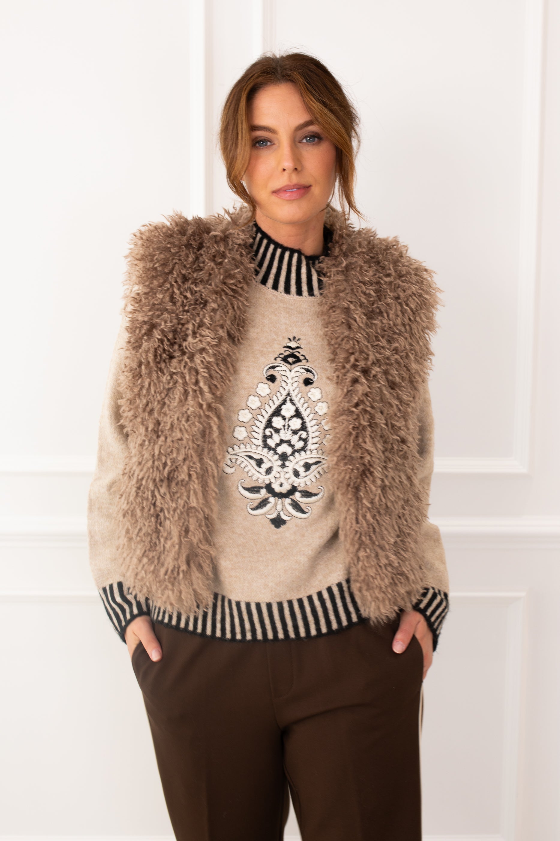 Newton Sand Sweater