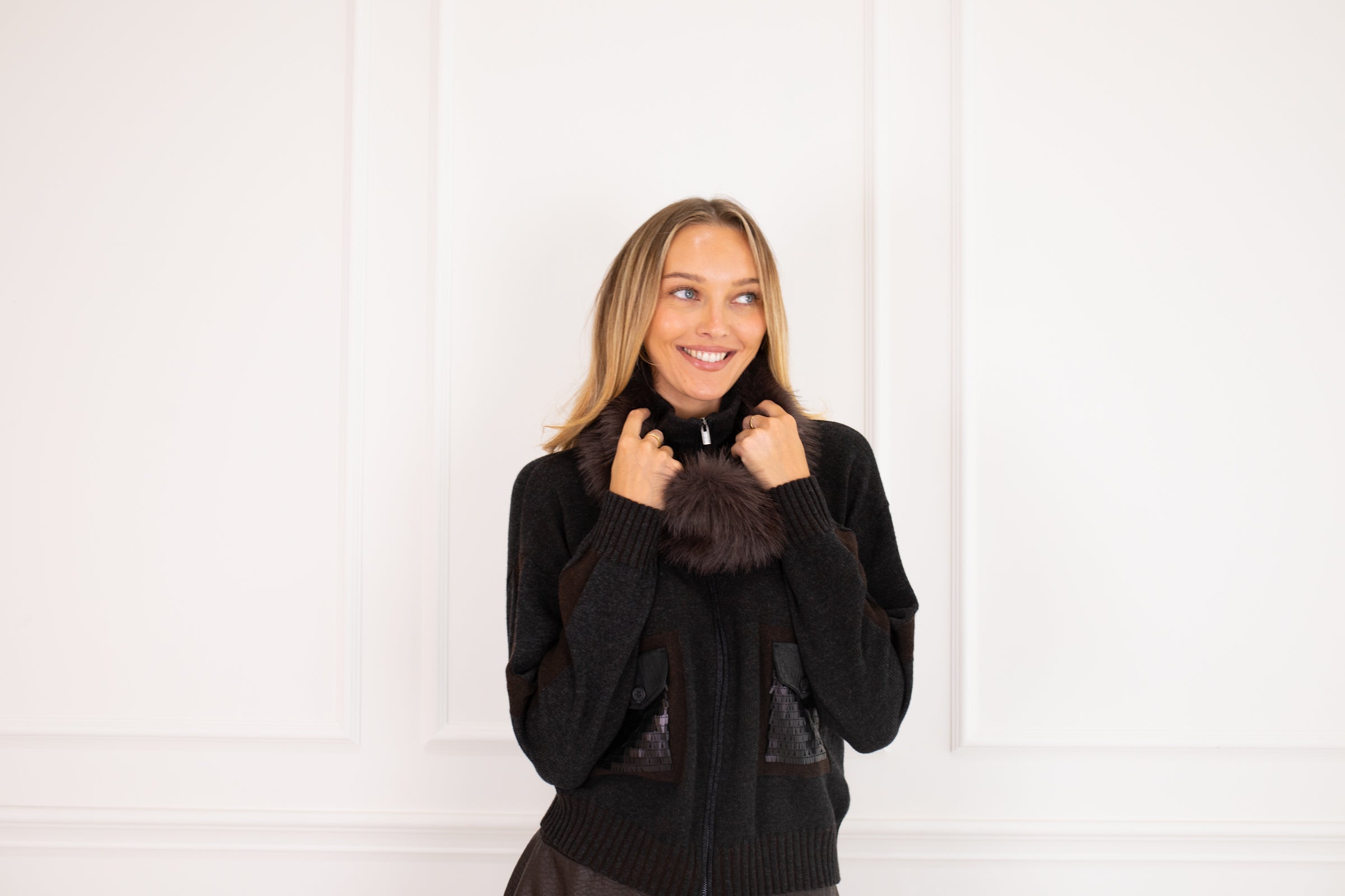 Tierney Fur Scarf