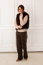 Brown Rayleigh Pants