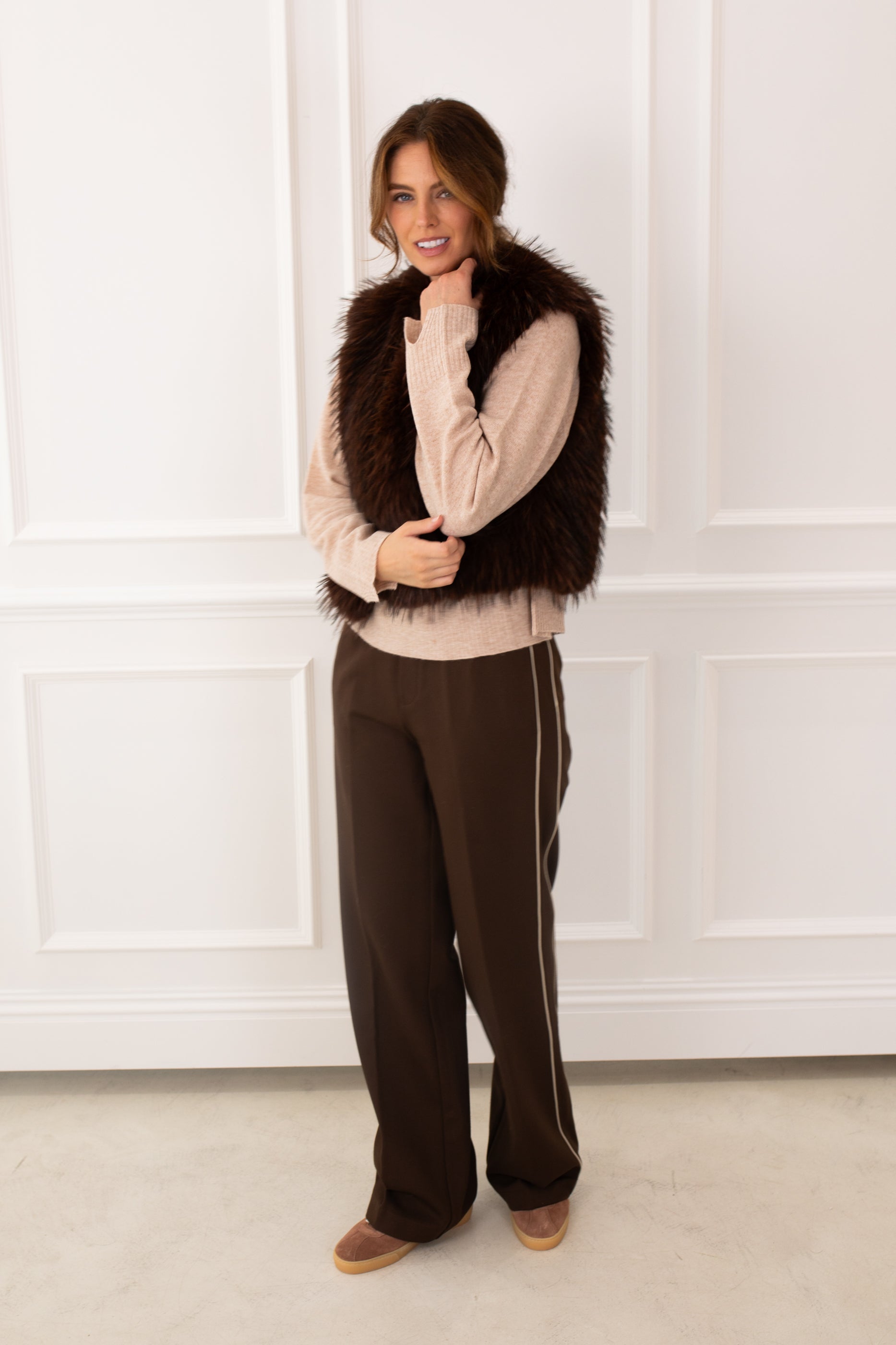 Brown Rayleigh Pants