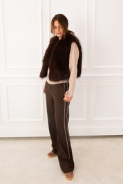 Roslin Coffee Waistcoat
