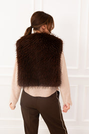 Roslin Coffee Waistcoat