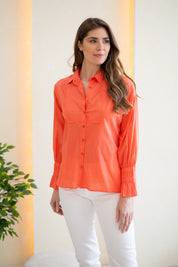 Nadia Coral Shirt