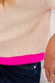 Mackie Sand Turtleneck