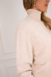 Mackie Sand Turtleneck