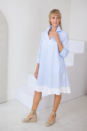 Walker Dress Light Blue