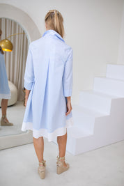 Walker Dress Light Blue