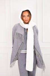 Fleck Hooded Scarf