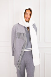 Fleck Hooded Scarf