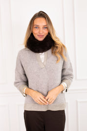 Dixon Faux Fur Collar