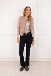 Friend Taupe Waistcoat