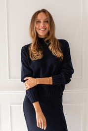 Malpas Navy Sweater