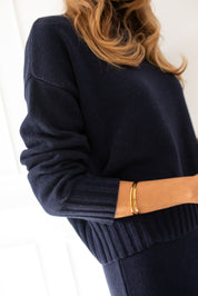 Malpas Navy Sweater