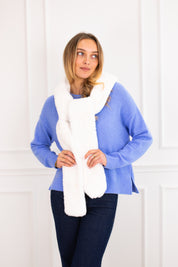 Fleck Hooded Scarf