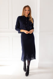 Sidcup Navy Skirt