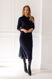 Sidcup Navy Skirt