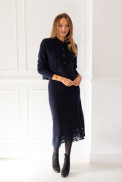 Sidcup Navy Skirt