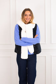 Fleck Hooded Scarf
